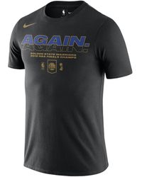 Nike - Nba Warriors -2018 Nba Finals Champs Celebration" T-Shirt - Lyst