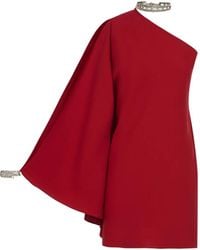 ‎Taller Marmo - Bolkan Crystal One-Shoulder Mini Dress - Lyst