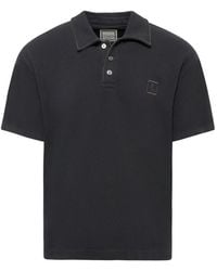 WOOYOUNGMI - Mud Paint Polo Shirt - Lyst