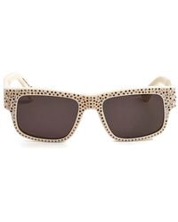 Marni - Swarovski Rectangle Sunglasses - Lyst