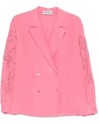 ERMANNO FIRENZE - Veste Croisée À Découpes - Lyst