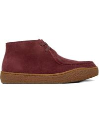 Camper - Peu Terreno Suede Lace-Up Boots - Lyst