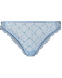 Twinset - Frayed Lace Thong - Lyst