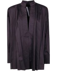 Liviana Conti - Blusa Con Scollo A V - Lyst