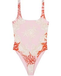 Versace - Barocco Sea Badeanzug - Lyst