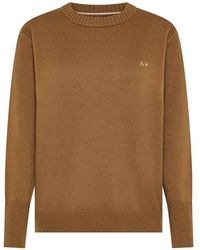 Sun 68 - Jersey Con Cuello Redondo - Lyst