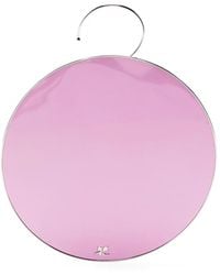 Courreges - Orecchino A Bottone Con Logo Goffrato - Lyst