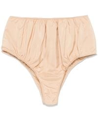 Carven - Slip aus Seide - Lyst