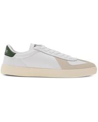 Lacoste - Logo-Patch Panelled Sneakers - Lyst
