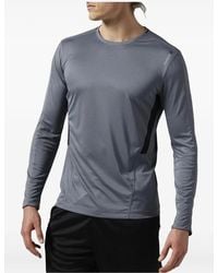 Reebok - T-Shirt Met Lange Mouwen - Lyst
