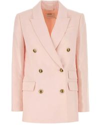 Zimmermann - Blazer Crush con doble botonadura - Lyst