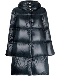 Herno - A-line Padded Lightweight Coat - Lyst