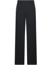Ami Paris - Pantalone sartoriale in tricotina di lana - Lyst