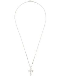 Emanuele Bicocchi - Fleury Cross Necklace - Lyst