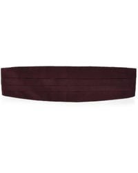 Corneliani - Pleated Silk Cummerbund - Lyst