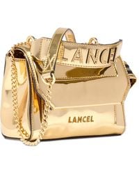 Lancel - Ninon Metallic Crossbody Bag - Lyst