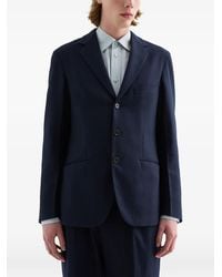 Jil Sander - Wool Poplin Blazer - Lyst