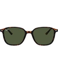 Ray-Ban - Leonard Rb2193 Rectangle-Frame Sunglasses - Lyst