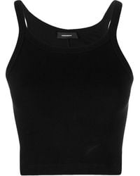Wardrobe NYC - Scoop-Neck Cropped Top - Lyst