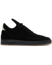 Filling Pieces - Suede Low-top Sneakers - Lyst