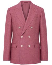 Brunello Cucinelli - Double-Breasted Suit - Lyst