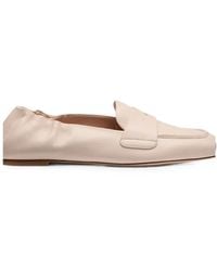 Stuart Weitzman - Bryant Elasticated Leather Loafers - Lyst