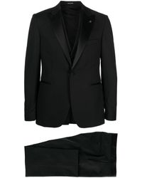Tagliatore - Slim-cut Smoking Three-piece Suit - Lyst