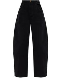 Willy Chavarria - Label Denim Trousers - Lyst