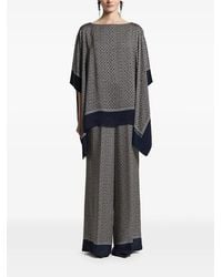 Peserico - Geometric-Print Tunic - Lyst