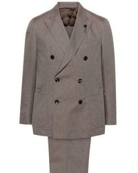 Lardini - Costume à veste à boutonnière croisée - Lyst