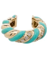 Yvonne Léon - 9Kt, And Diamond Ear Cuff - Lyst