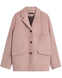 Soeur - Veste Boutonnée Lorenzo En Peau D'Agneau - Lyst