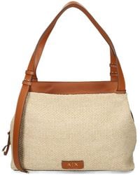 ARMANI EXCHANGE - Mini Woven Shoulder Bag - Lyst