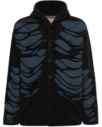 DIESEL - D-Dewny-Hood-S Distressed Shirt - Lyst