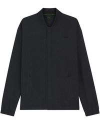 BOSS - Terrace Check-Pattern Bomber Jacket - Lyst