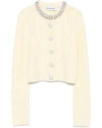Self-Portrait - Cardigan Con Bottoni - Lyst
