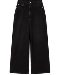 Ganni - Jean À Coupe Ample - Lyst