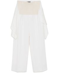 Undercover - Panelled Straight Trousers - Lyst