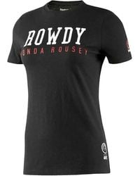 Reebok - Rhonda Rousey Graphic-Print T-Shirt - Lyst