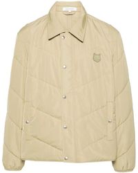 Maison Kitsuné - Bold Fox Head Quilted Jacket - Lyst