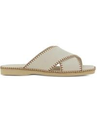 Hogan - H660 Sandalen Mit Überkreuzten Riemen - Lyst
