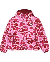 AAPE BY A BATHING AP - Camouflage-Print Puffer Jacket - Lyst