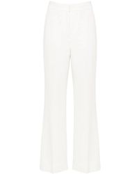 CASABLANCA - Bouclé Tailored Trousers - Lyst