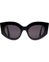 Gucci - Sonnenbrille mit Oversized-Gestell - Lyst