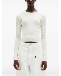 Ann Demeulemeester - Kati Cropped Sweater - Lyst