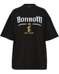 BONBOM - Logo-Print T-Shirt - Lyst