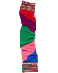 PUCCI - Colour-Block Wool Scarf - Lyst