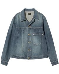 Needles - Darted Denim Jacket - Lyst