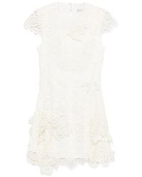 Jonathan Simkhai - Novelle Mini-Jurk Met Kant - Lyst