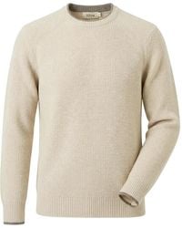Altea - Ribbed-Knit Raglan-Sleeve Sweater - Lyst